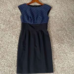 Blue and black Trina Turk dress